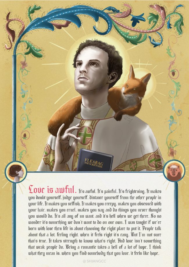 Fleabag Priest by SHIANGCC